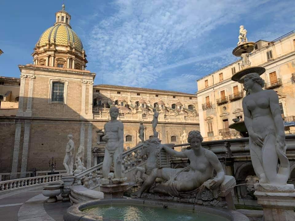 Ferienwohnung Le Pergolette Palermo Exterior foto